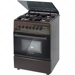 Ferre BT60-20BR (FFD) Газ-электр плитаси Қаҳваранг