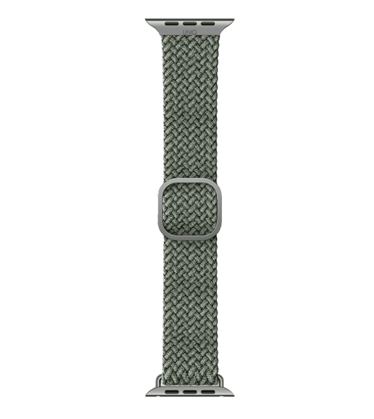 Ремешок UNIQ Aspen Adjustable Braided Band With Stainless Steel Bucke 42/44/45MM Green
