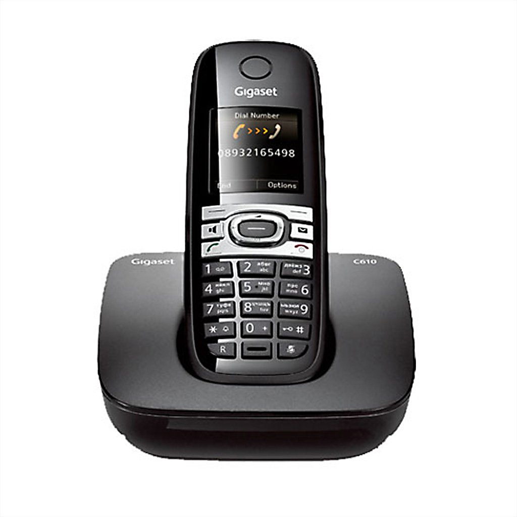 Radiotelefon Gigaset C610H Rus Black