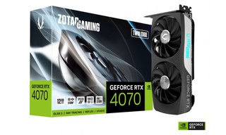 Видеокарта ZOTAC, GeForce RTX 4070 Twin Edge