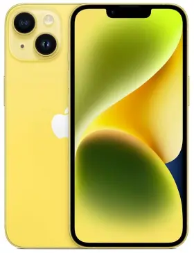 Apple iPhone 14, Yellow, 256 GB