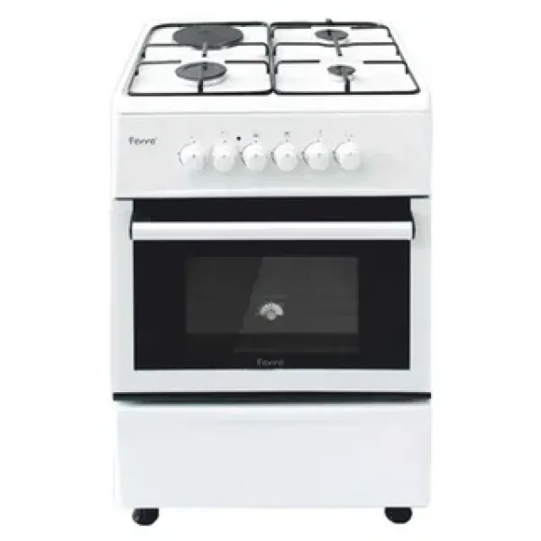 Газовая плита Ferre BT60-21 W/Br (белый коричневый)