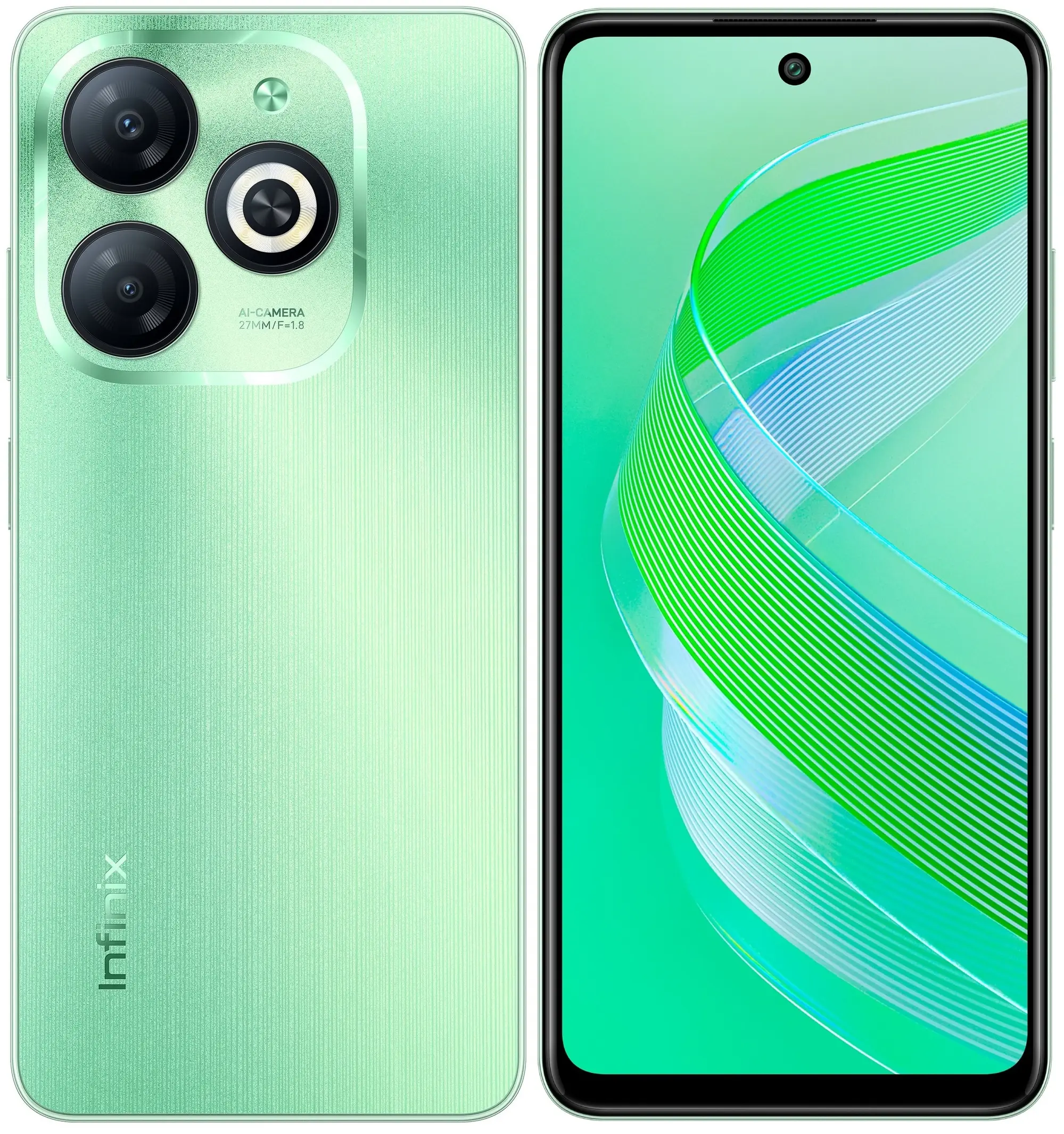 Infinix Smart 8, Crystal Green, 4/64 GB