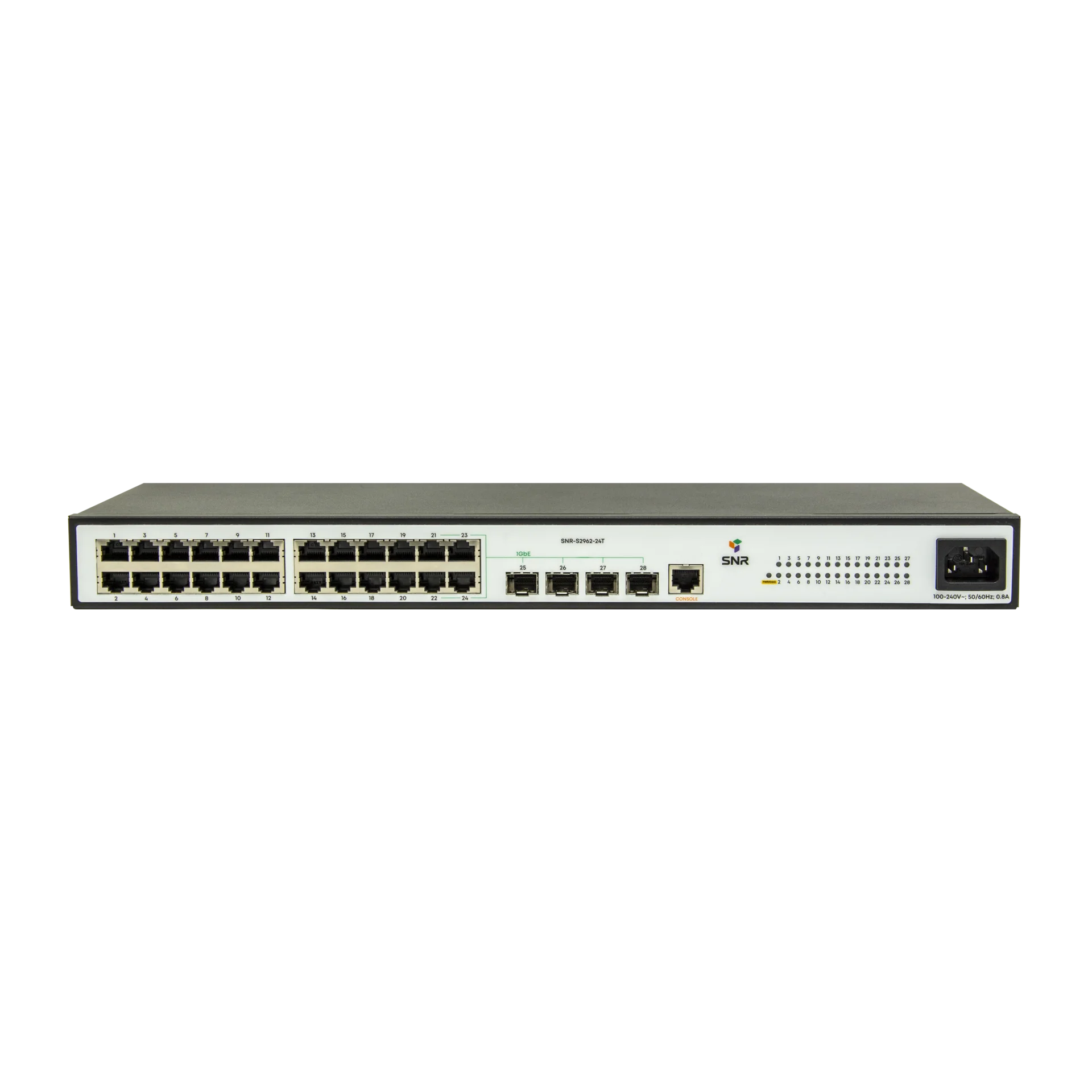 Boshqariladigan kommutator SNR S2962-24T