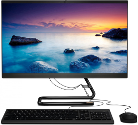 Моноблок Lenovo IdeaCentre AIO A340-24 / I3-10100U / DDR4 4GB / HDD 1TB / FHD LED 23.8"