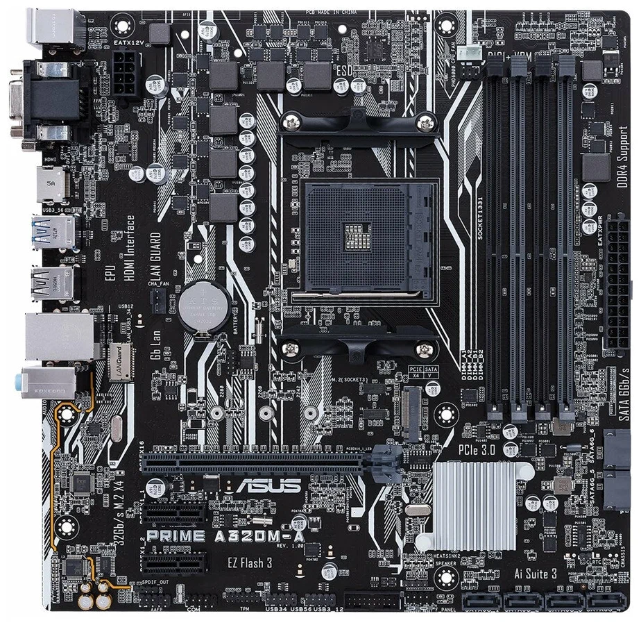 Asosiy plata ASUS PRIME A320M-A