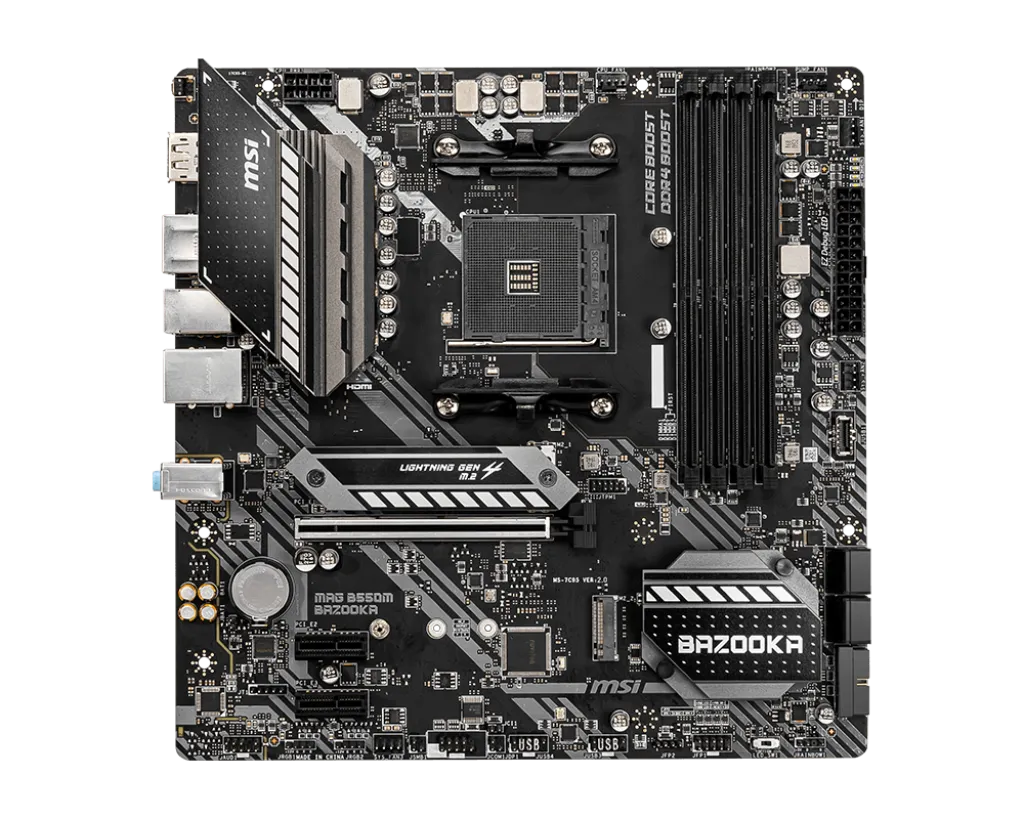 Материнская плата MSI MAG B550M BAZOOKA