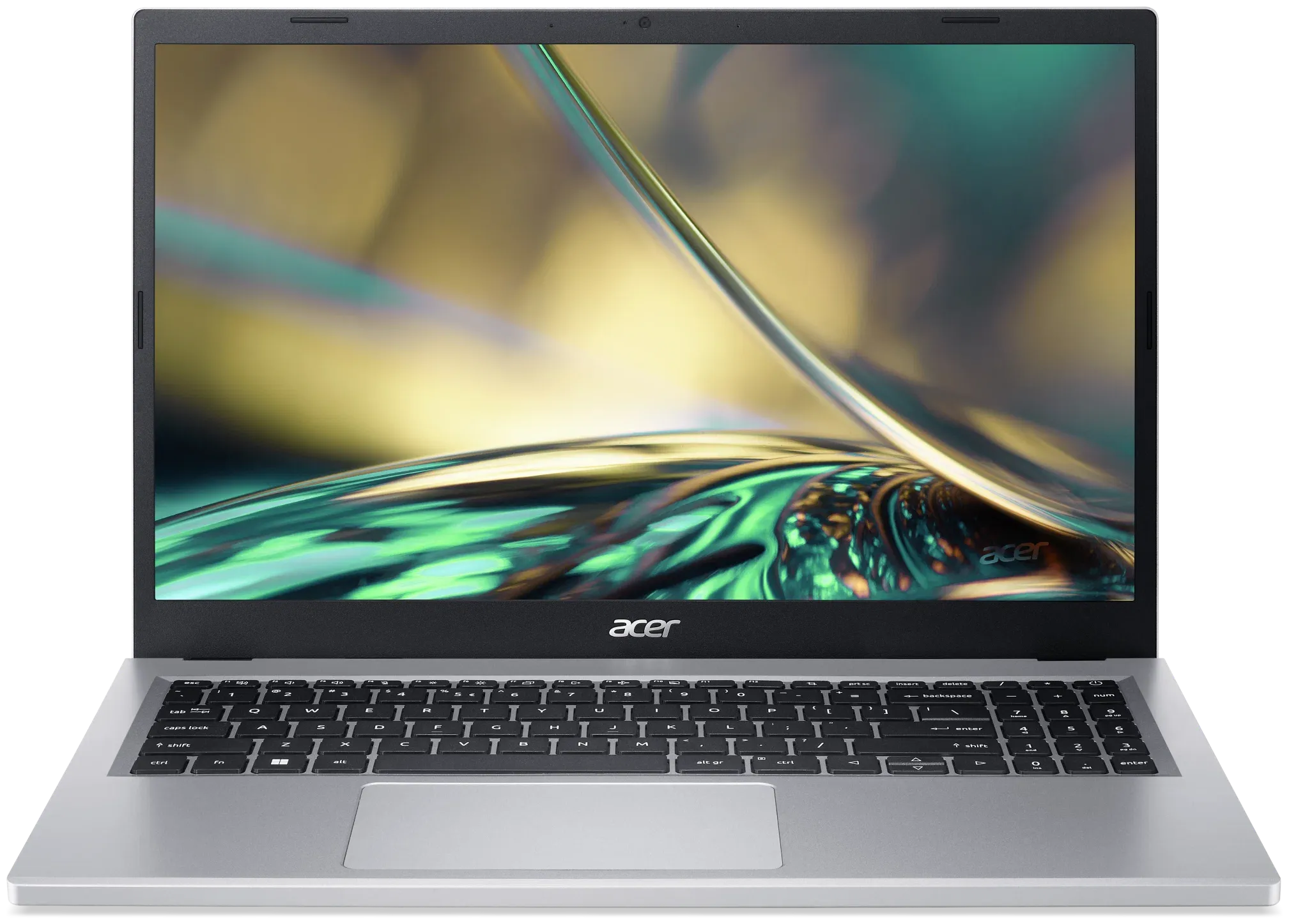 Noutbuk Acer Aspire 3 / N100 / DDR4 4GB / SSD 256GB / 15.6" Pure Silver