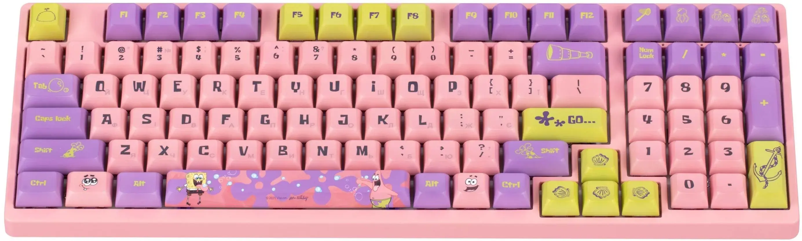 Akko 3098S RGB Patrick CS Sponge RGB o'yin klaviaturasi