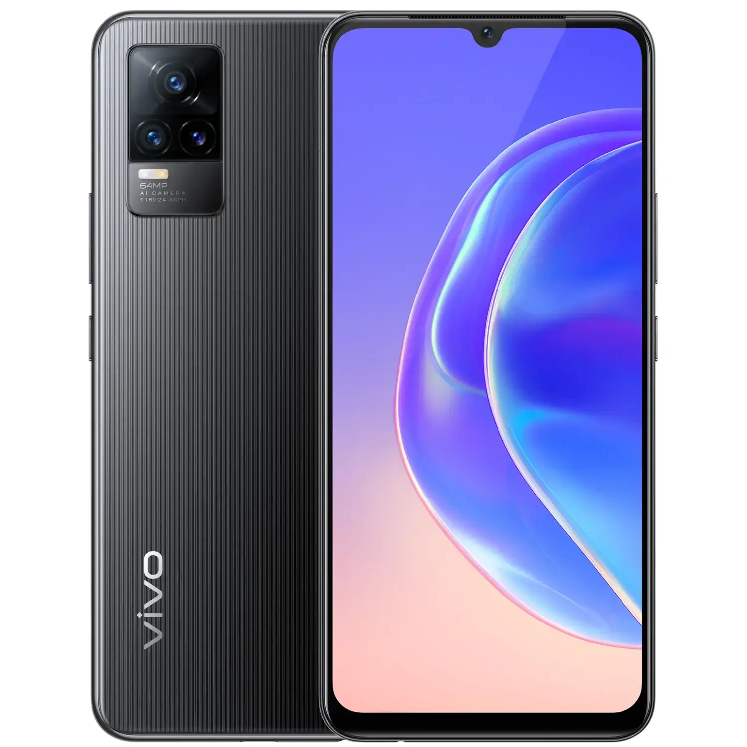 Vivo V21e, Roman Black, 8/128 GB