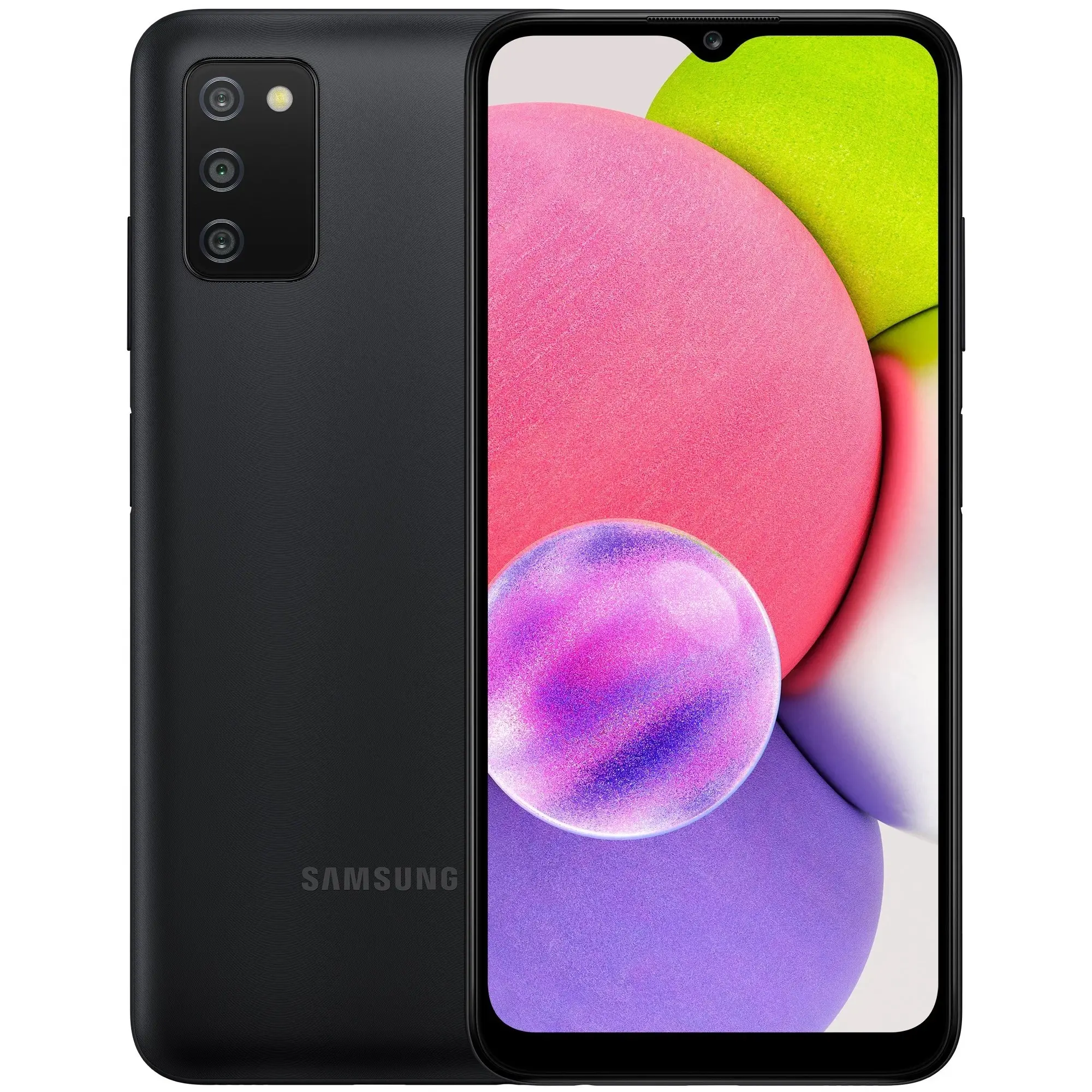 Samsung Galaxy A03s, Black, 3/32 GB