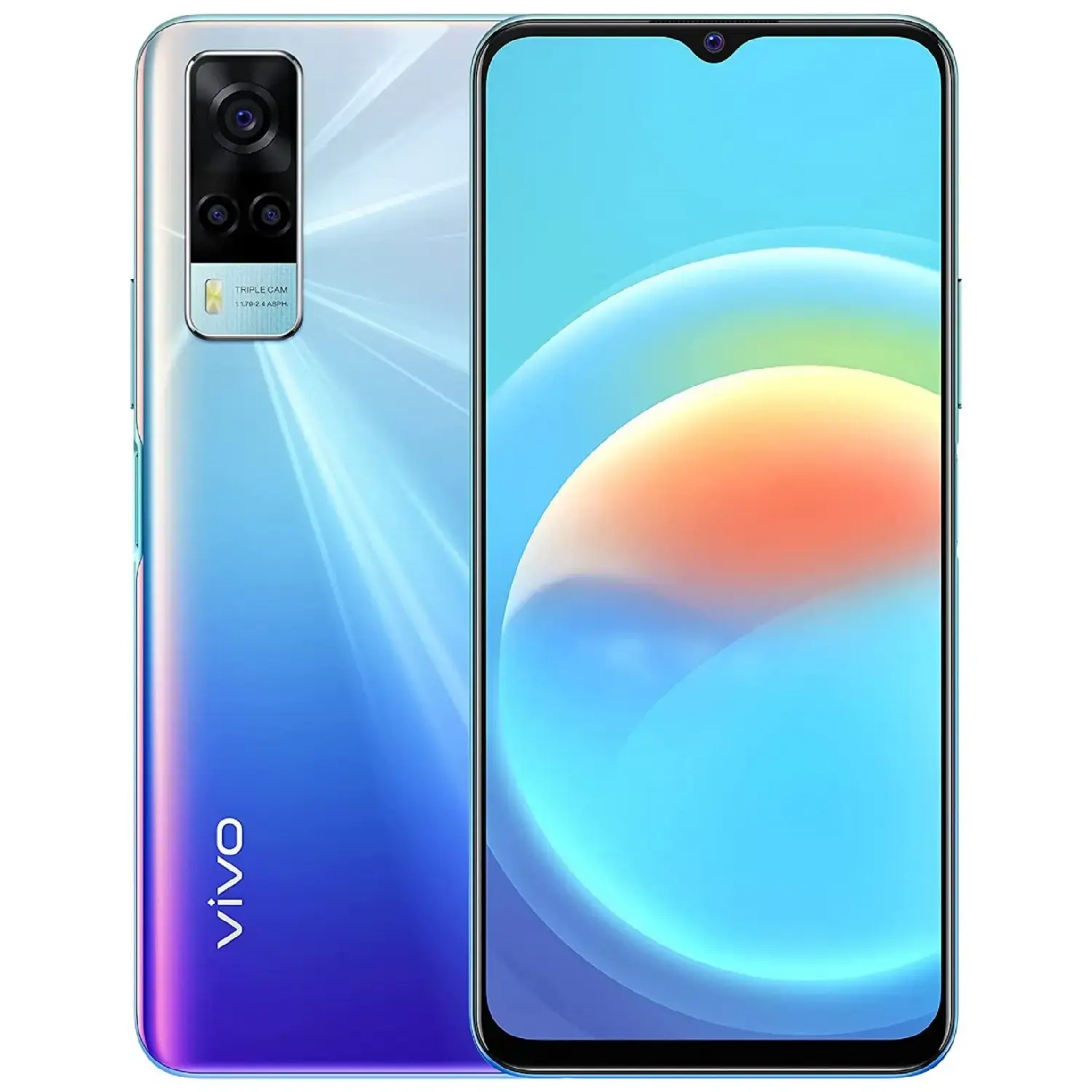 Vivo Y53s, Fantastic Rainbow, 6/128 GB