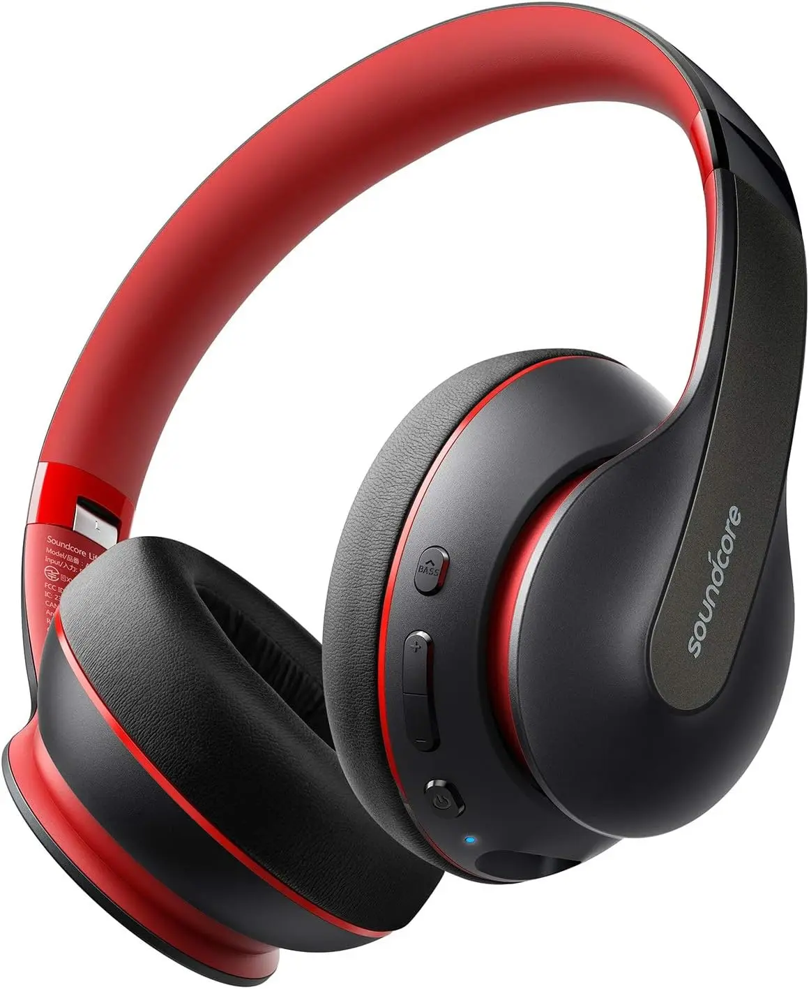 Simsiz minigarnituralar Anker Soundcore Life Q10 Black / Red