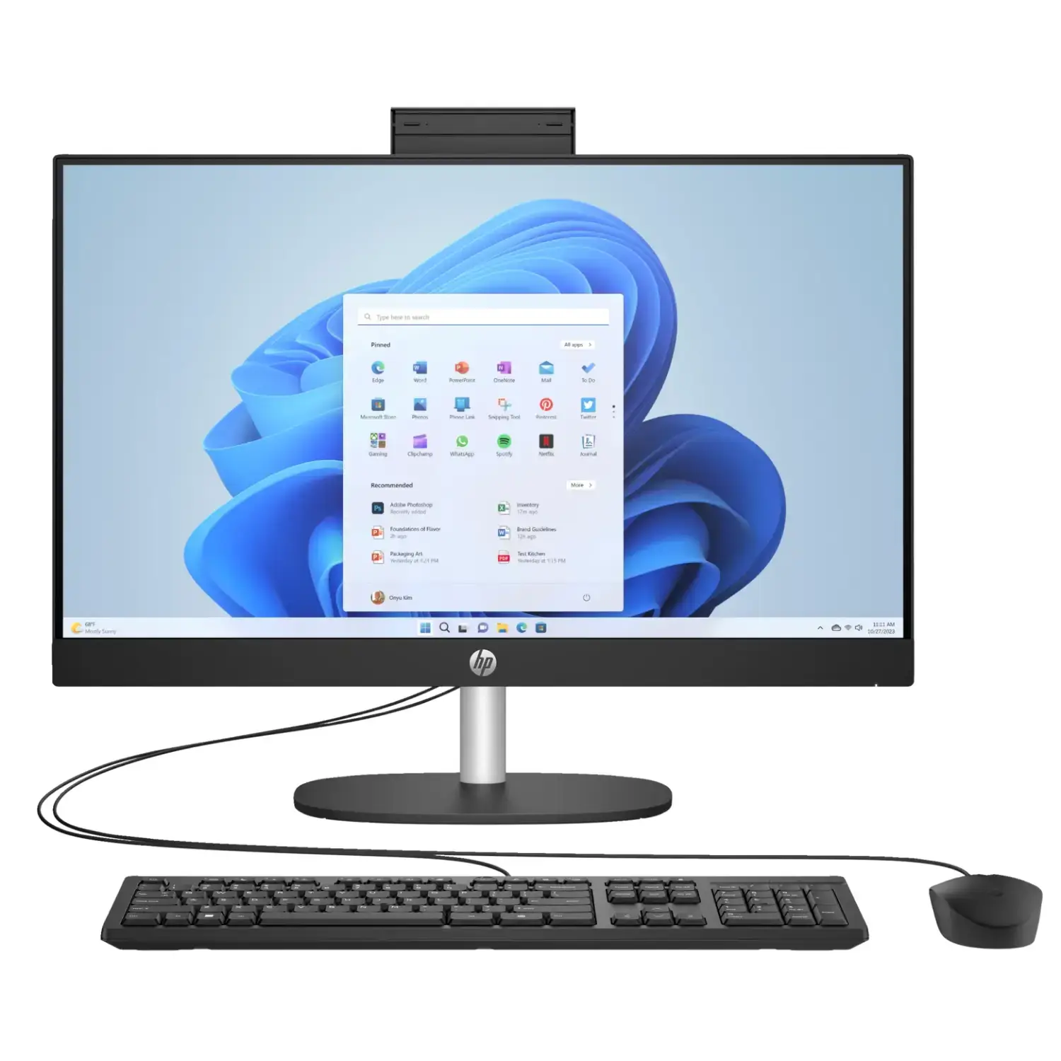 Моноблок HP 24-cr0051ci / i3-1315U / DDR4 8GB / SSD 512GB / FHD LED 23.8"
