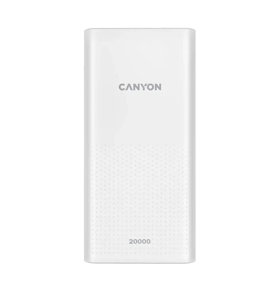 Портативный аккумулятор Canyon CNE-CPB2001W (20000 мАч)
