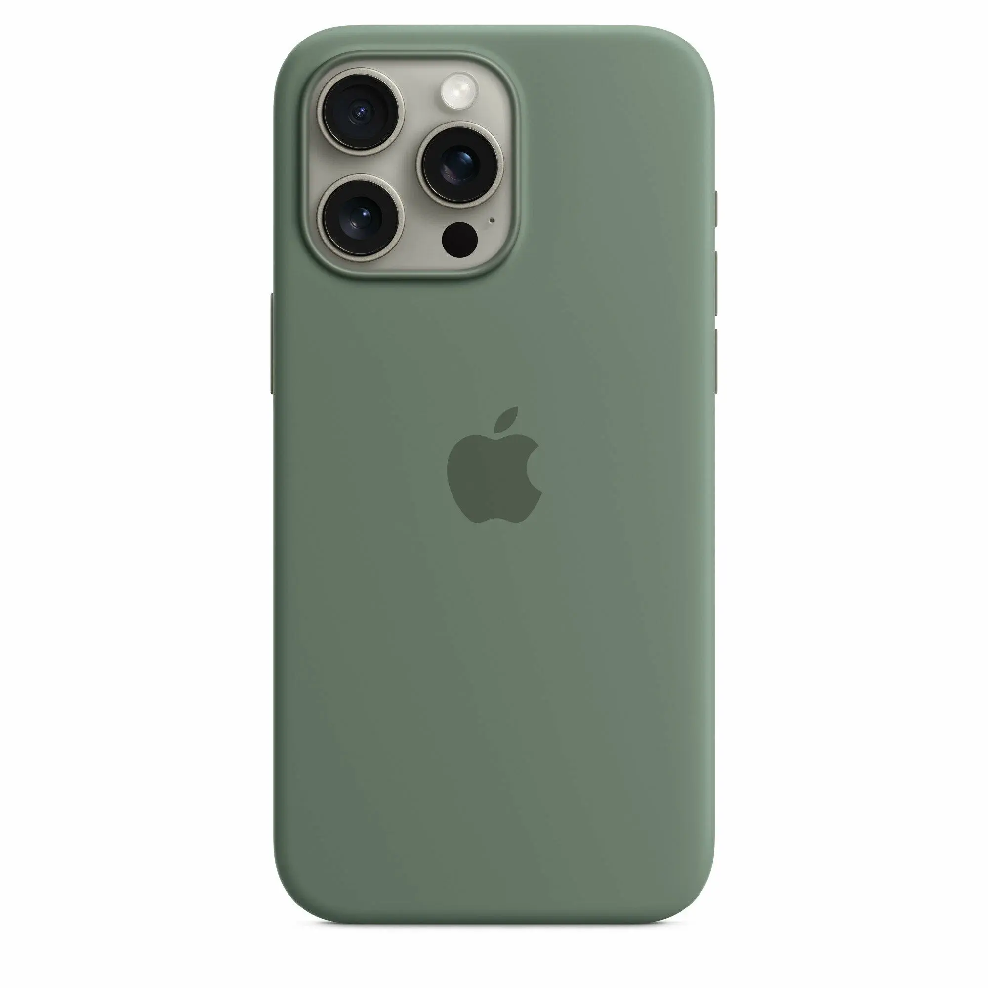 Silikon qopqoq MagSafe iPhone 15 Pro Max Cypress