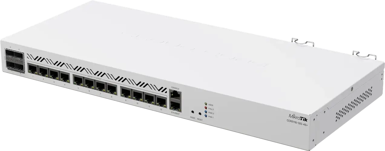 MikroTik CCR2116-12G-4S+ marshrutizatori