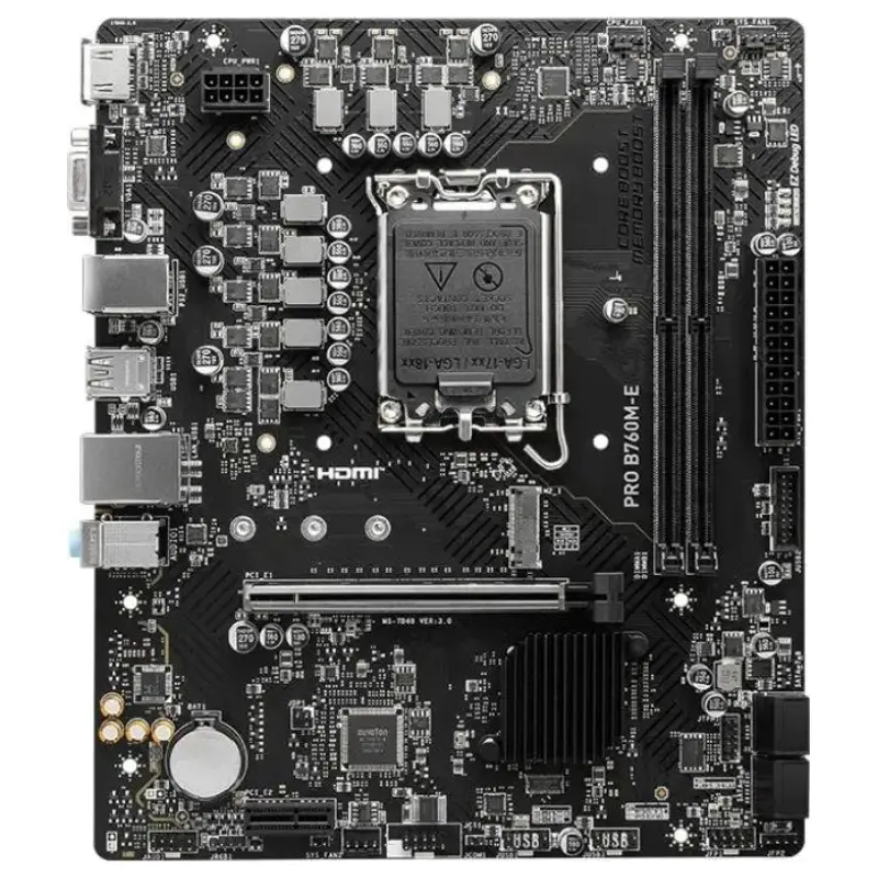Asosiy plata MSI PRO B760M-E