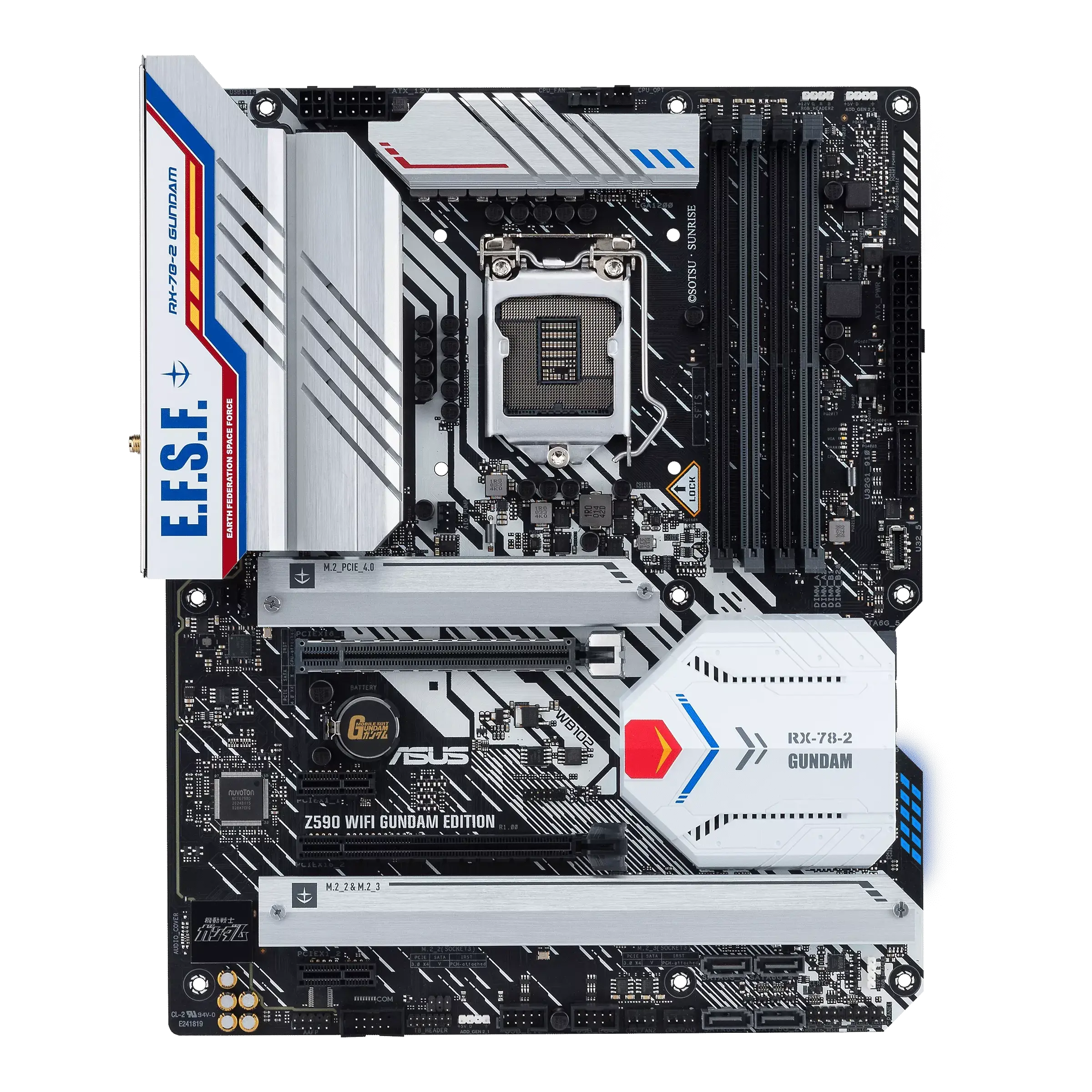 Asosiy plata ASUS Z590 WIFI GUNDAM EDITION