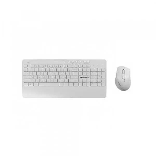 Комплект клавиатура + мышь Avtech PRO CW603 White