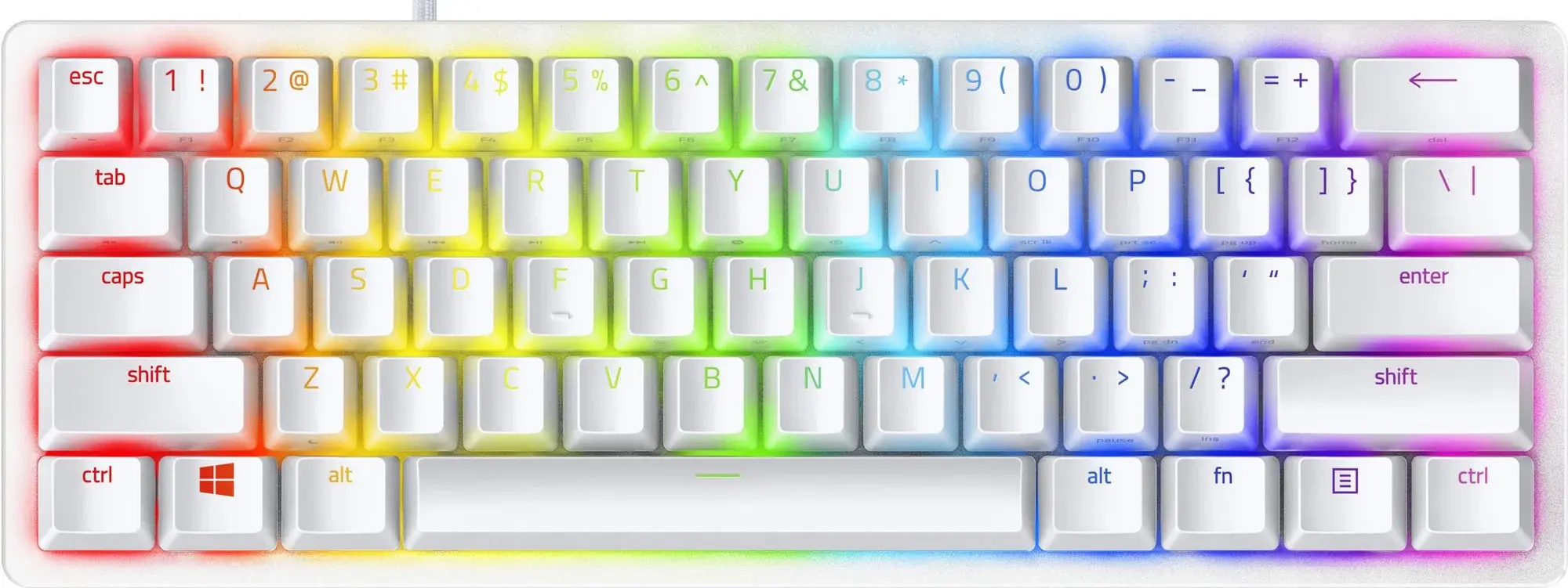 Клавиатура Razer HUNTSMAN Mini RGB Mercury [Red Switch]