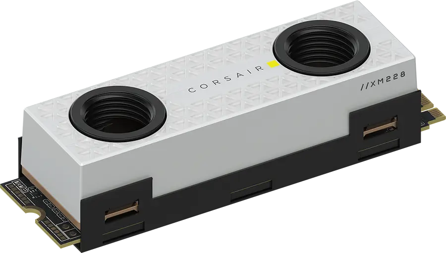 SSD Corsair MP600 PRO XT Hydro X Edition White 2TB [CSSD-F2000GBMP600PHXTW]