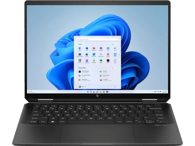 Ноутбук HP Spectre x360 14-eu0007ci / Ultra 5-125H / DDR4 16GB / SSD 512GB / OLED 14" Nightfall Black