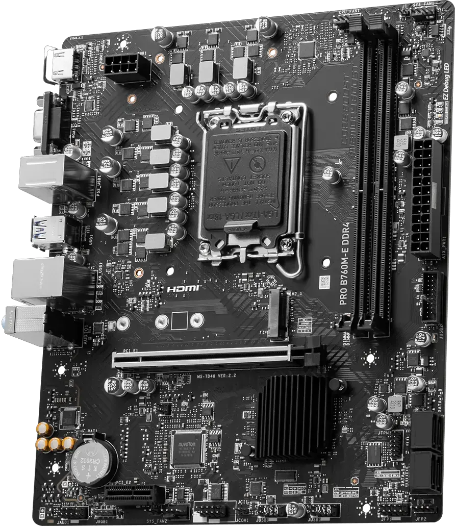 Asosiy plata MSI PRO B760M-A WIFI DDR4
