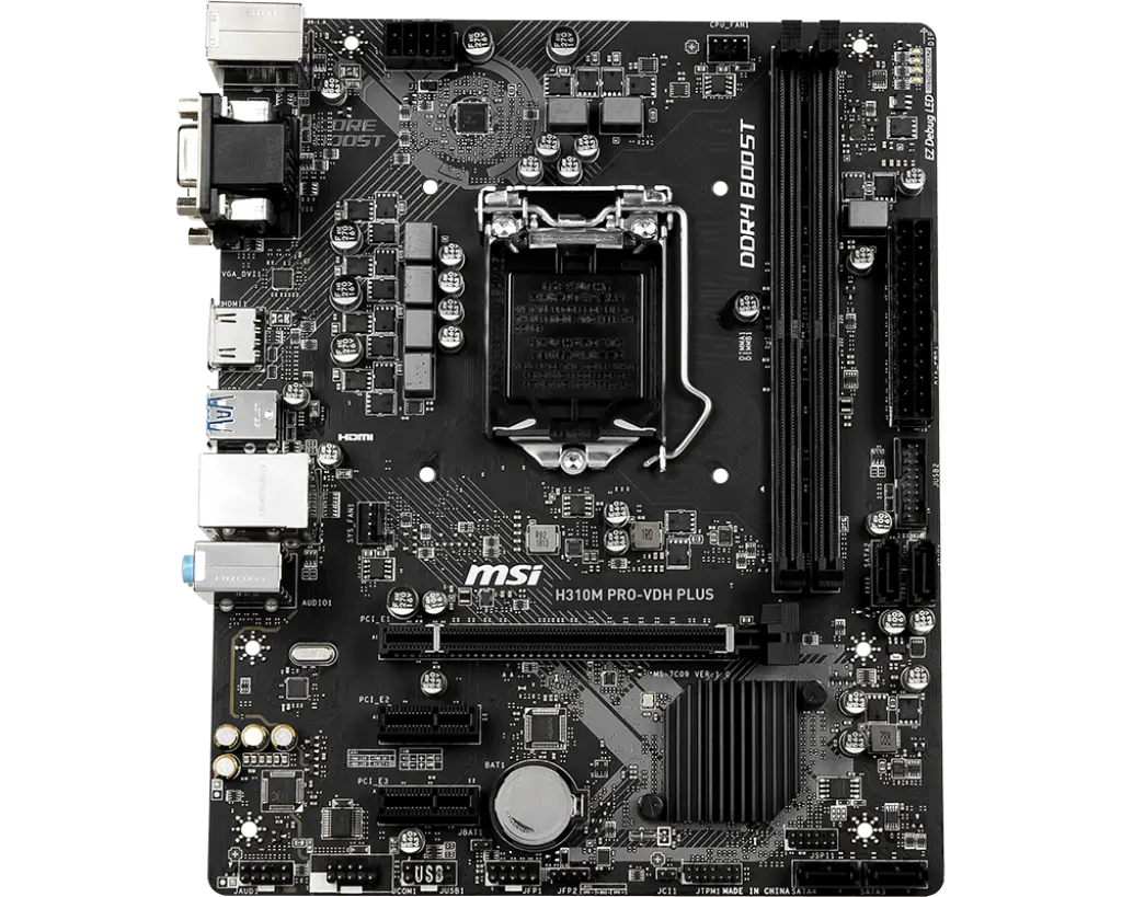 Asosiy plata MSI H310M PRO-VDH PLUS