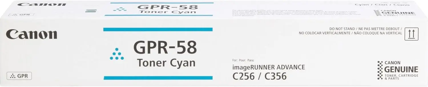 Тонер Canon C-EXV 58 Cyan