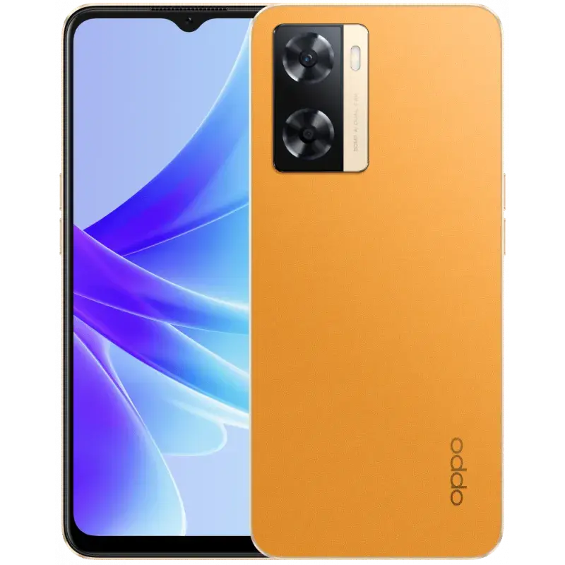 Oppo A77s, Sunset Orange, 8/128 GB