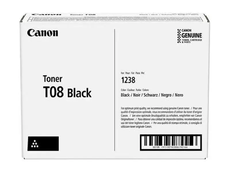 Kartrij Canon T08 Black