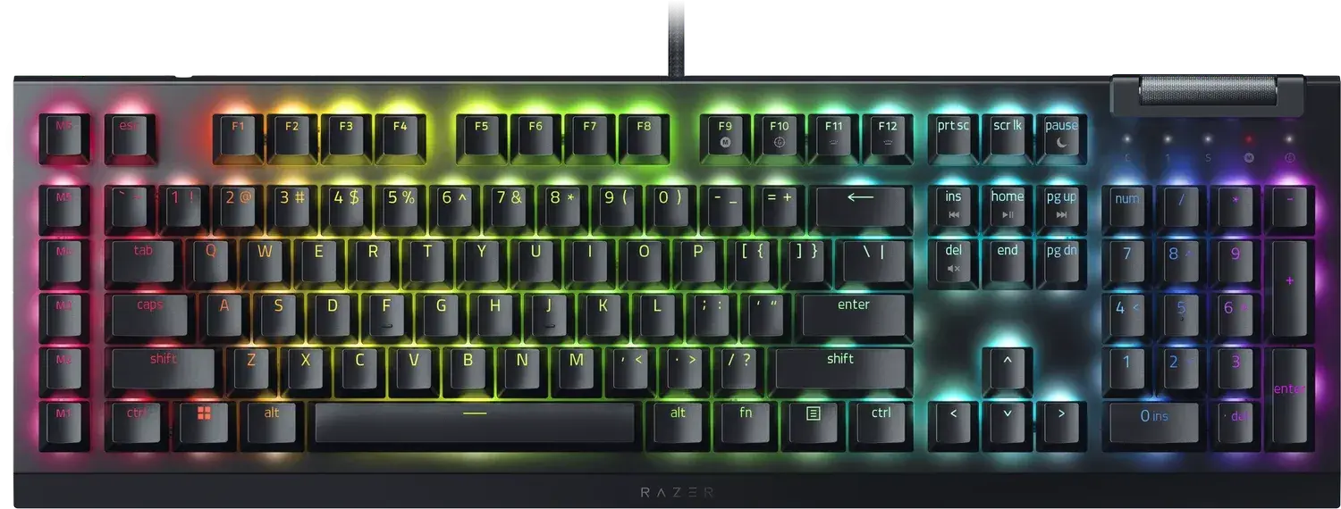 O'yin klaviaturasi Razer BlackWidow V4 X [Yellow Switch]