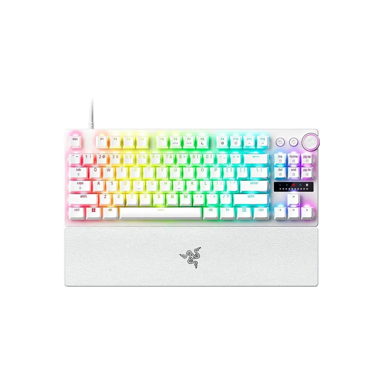 O'yin klaviaturasi Razer Huntsman V3 Pro Tenkeyless White