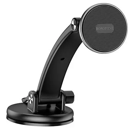 Автомобильный держатель Borofone BH65 Black/Silver