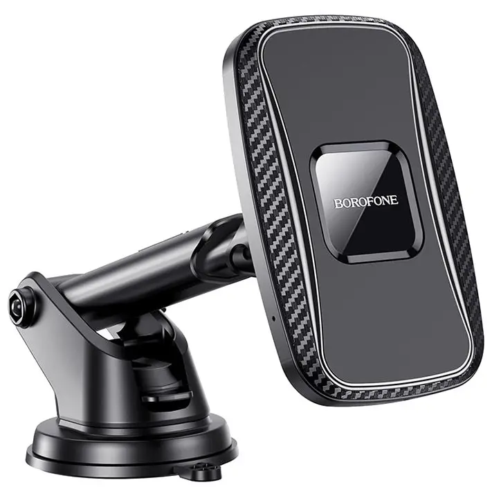 Simsiz zaryadlovchi avtomobil ushlagichi Borofone BH35 Magnetic Black