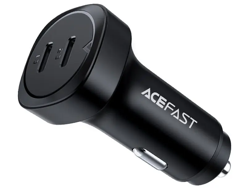 Avtomobil zaryadlovchi Acefast B2 72W Black