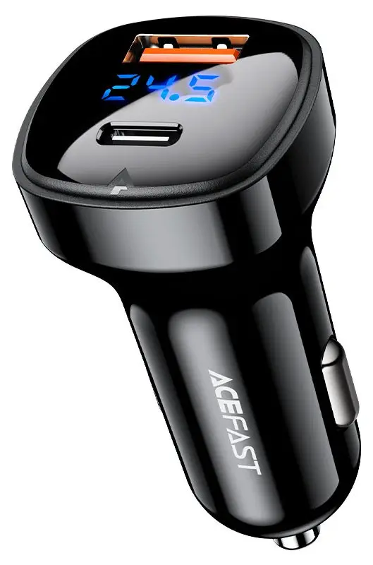 Avtomobil zaryadlovchi Acefast B4 66W Black
