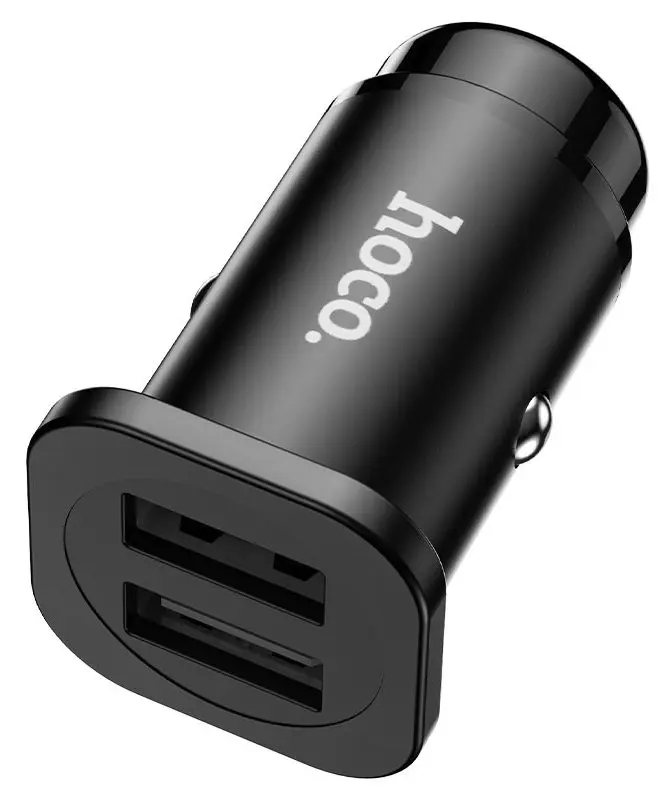 Автомобильное зарядное устройство Hoco NZ4 Wise 24W Black