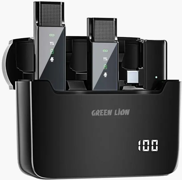Микрофон Green Lion 2in1 USB-C GN2IN1DDMTCBK