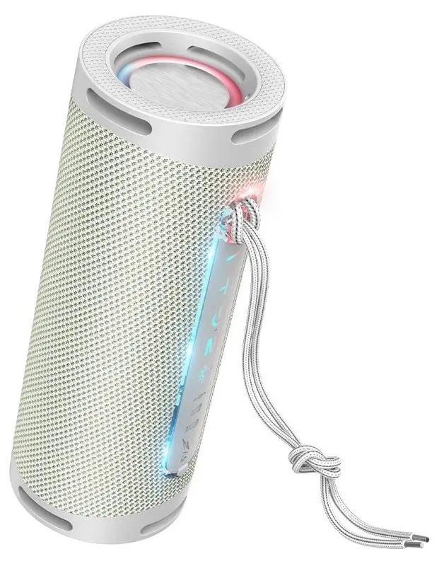 Портативная колонка Hoco HC9 Dazzling Pulse White