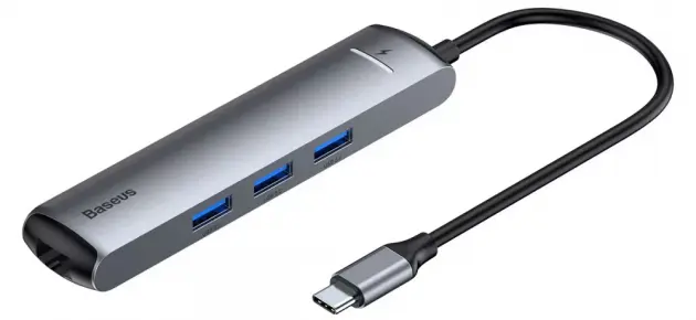 USB splitter Baseus Mechanical Eye 6in1 CAHUB J0G