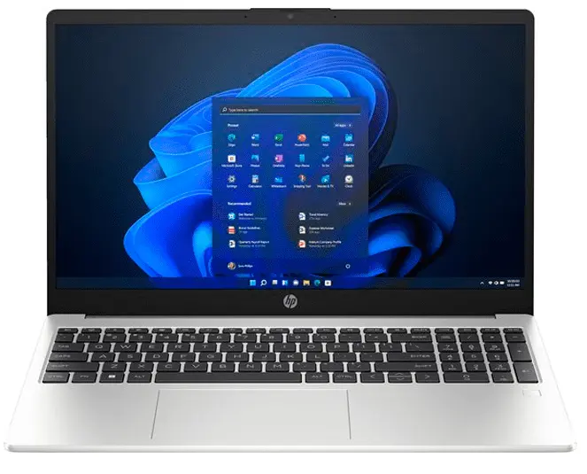 Ноутбук HP 255 G10 / R5-7520U / DDR5 8GB / SSD 256GB / AMD 610M 2GB / 15.6" Silver