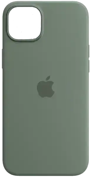 Silikon qopqoq MagSafe iPhone 15 Plus Cypress