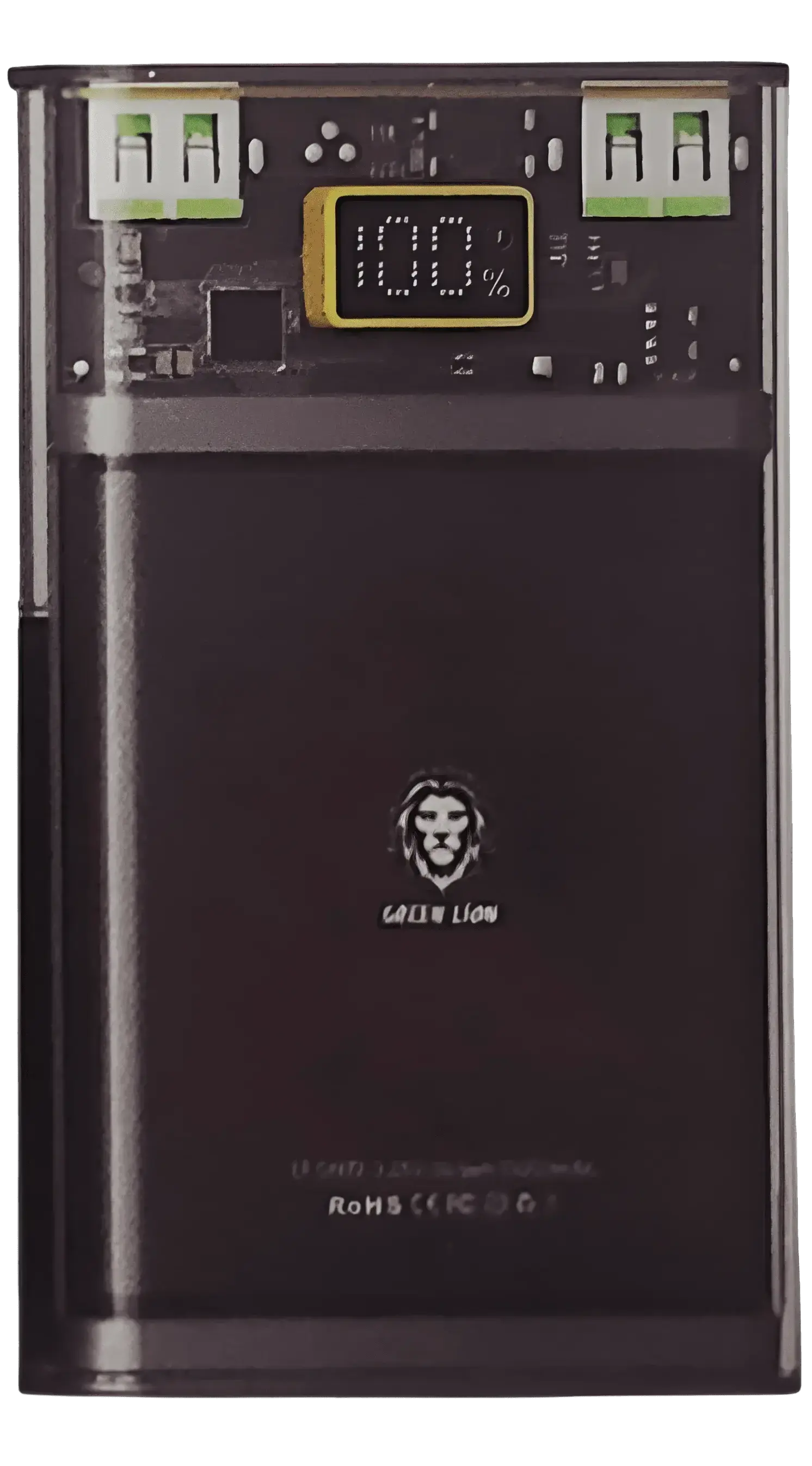 Portativ batareya Green Lion Super Fast Transparent Power Bank 20000mAh