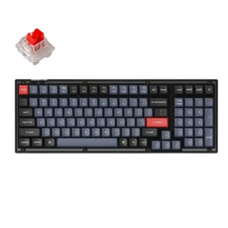 Keychron V5 QMK klaviaturasi, qora