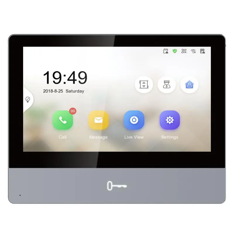 Видеодомофон Hikvision DS-KH8350-TE1 (O-STD)