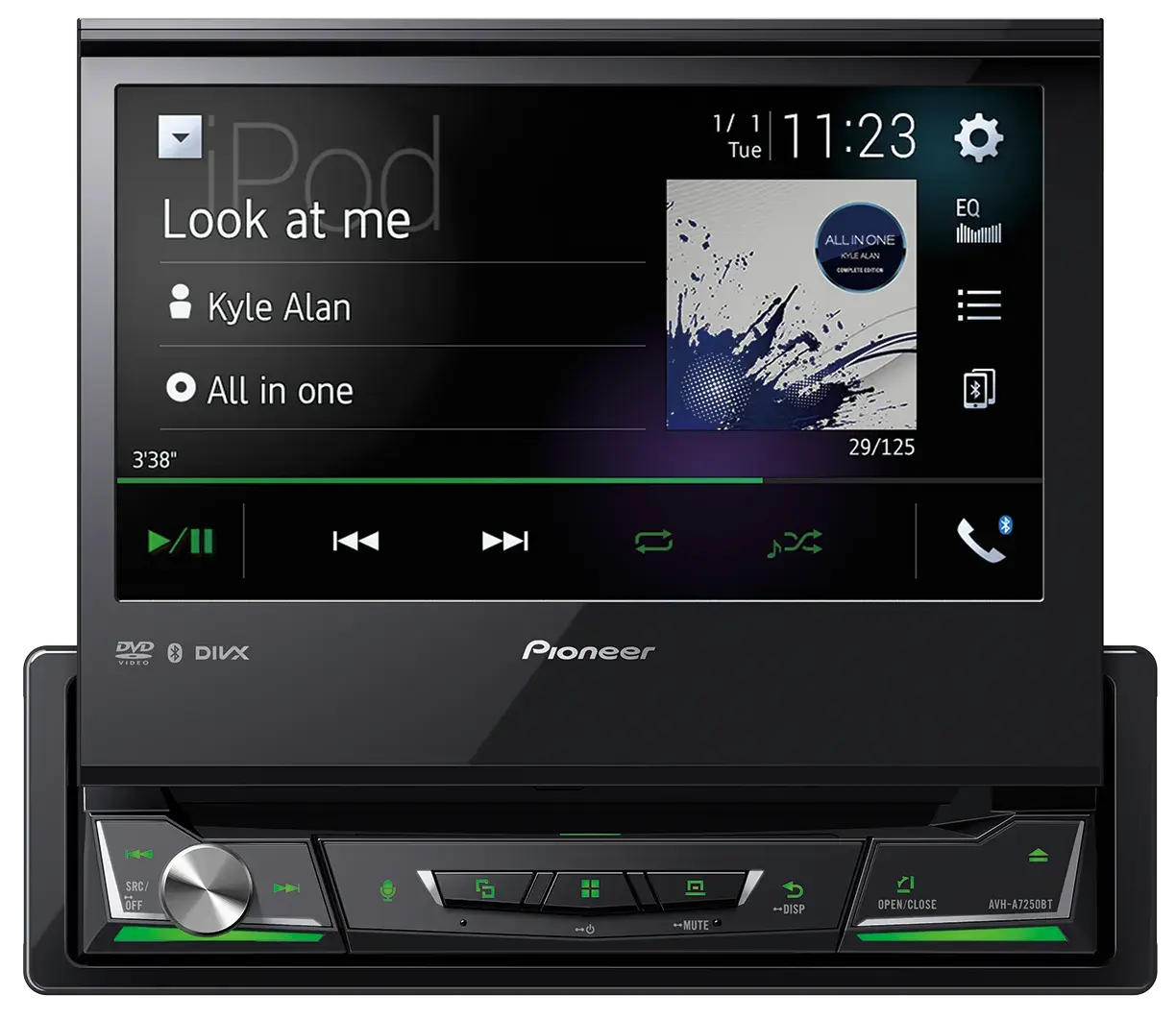 Автомагнитола Pioneer AVH-A7250BT