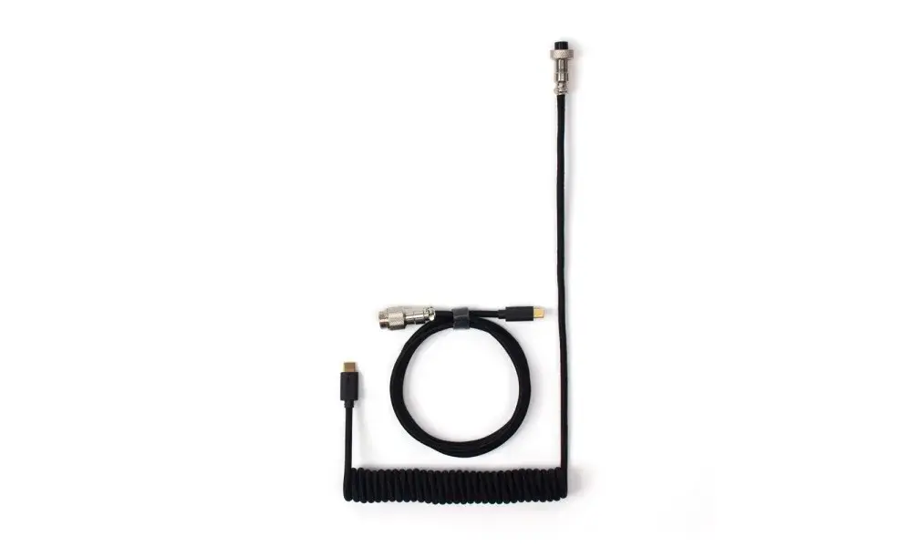 Кабель Aviator Keychron Coiled Cable Black Type-A/Type-C