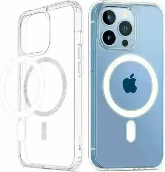 Qopqoq MAGSAFE CLEAR IP13 PRO IP13 PRO MAX